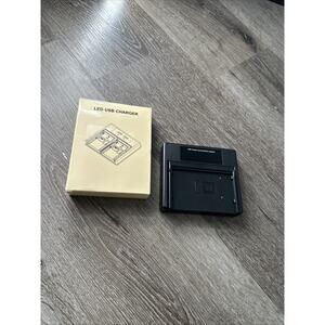 Camcorder Battery Charger USB Single for BN-V11U Digital Video BN-V12U